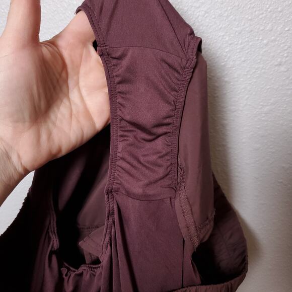 Free People Movement Eggplant Mini Running Water Swim Shorts - Picture 10 of 11